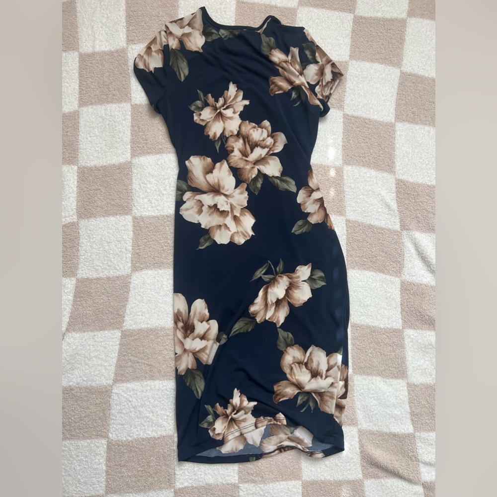 My Bump Floral Maternity Dress - S